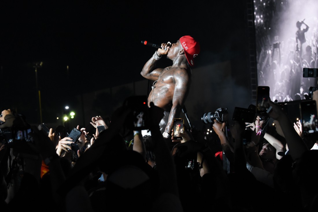 DaBaby is under fire for stigmatizing HIV/AIDS as well as homophobic and misogynistic comments during his set.