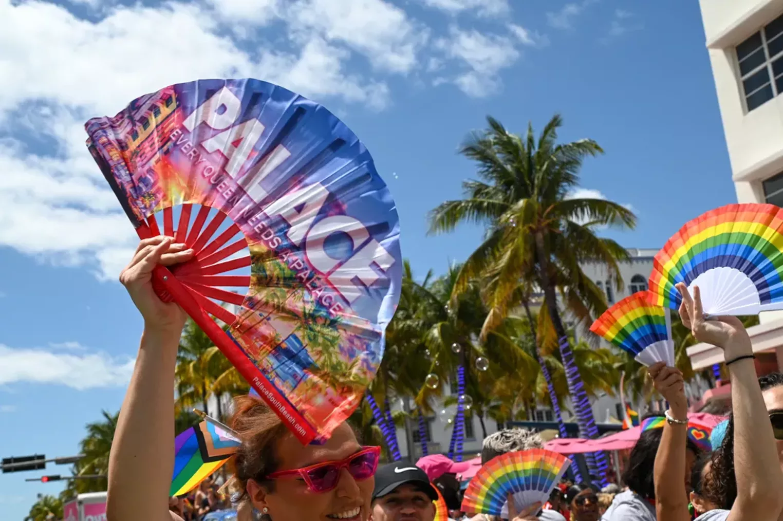 Photos Miami Beach Pride Parade on Ocean Drive April 10, 2022 Miami