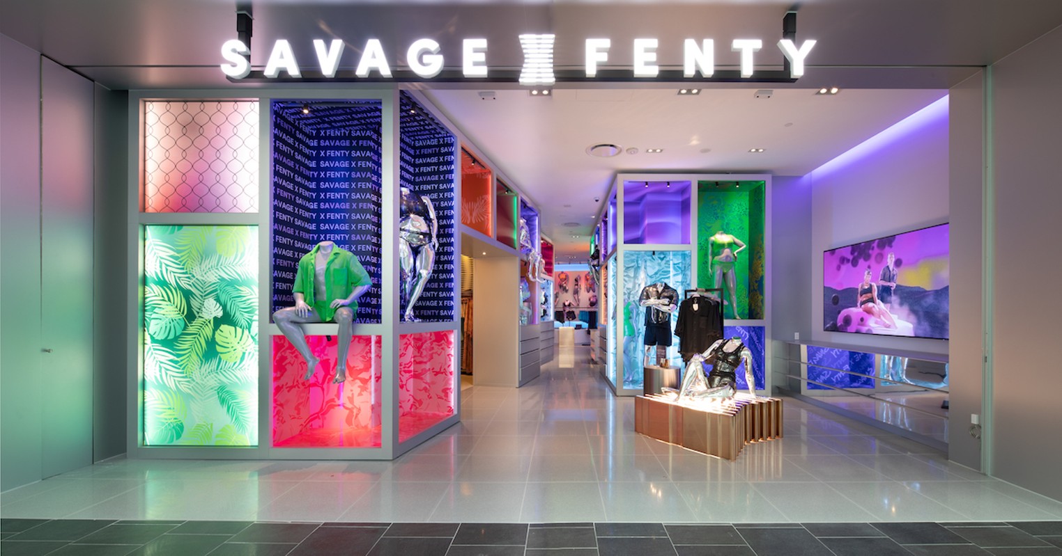 Rihanna Brings Sexiness to the Mall: Go Inside the First Savage X