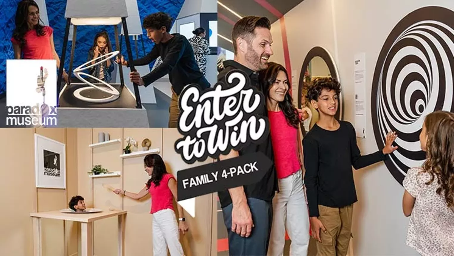 Enter To Win a Family 4-Pack to The Paradox Museum Miami! - Vimarsana News