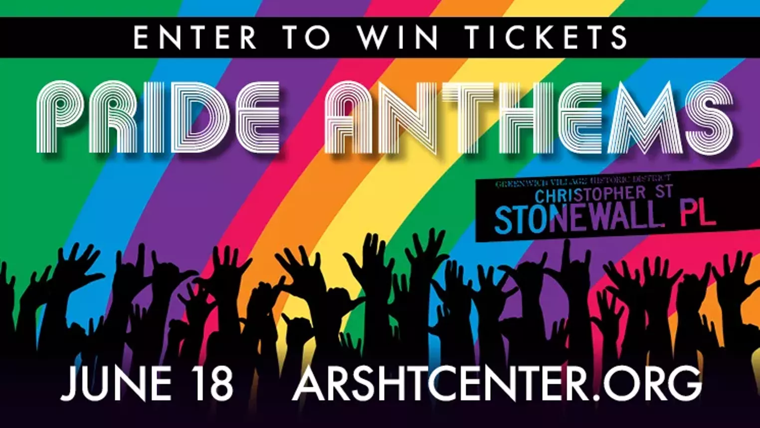 Enter To Win Tickets to PRIDE ANTHEMS! - Vimarsana News