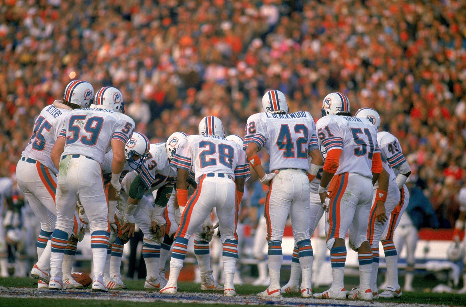 1985 week 15 Patriots at Dolphins 