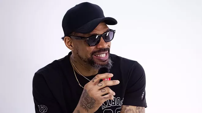 photo of Miami Heat great Udonis Haslem discussing his partnership with the Flowery, a Miami-based medical marijuana dispensaary