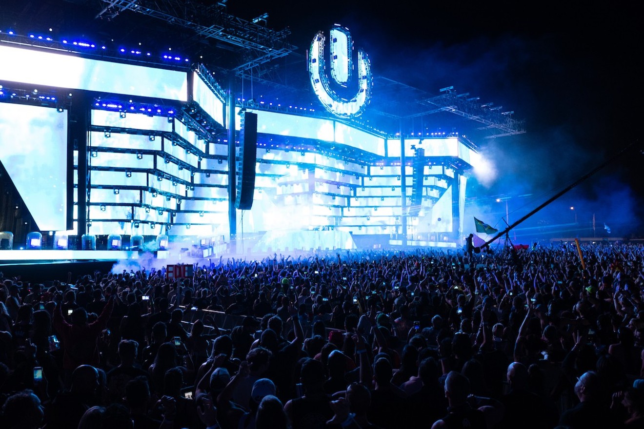 The Ultra Main Stage at the 2019 edition of Ultra Music Festival on Virginia Key