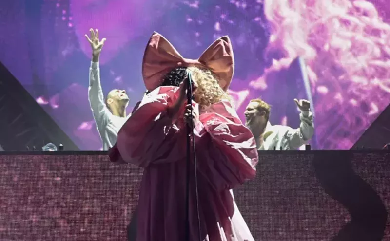 Image: Ultra Music Festival 2025 Day One: Afrojack, David Guetta, and Sia Perform "Titanium"