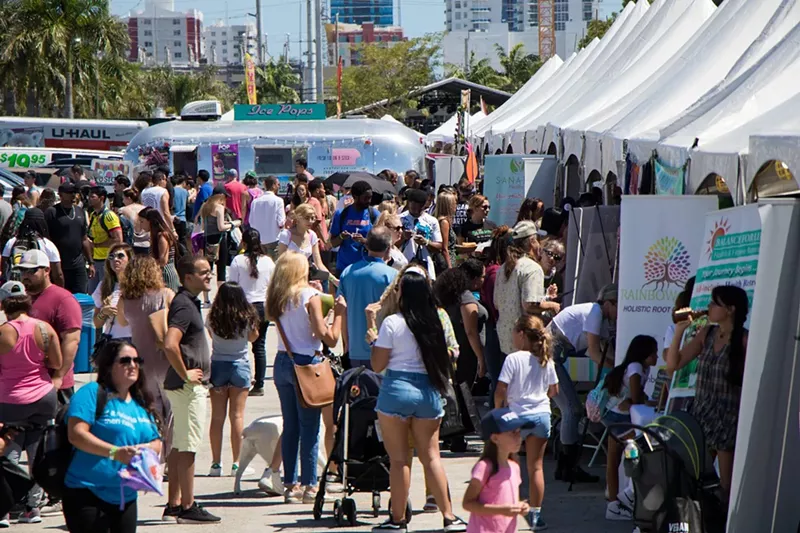 Image: Vegan Block Party takes over Virginia Key this weekend.