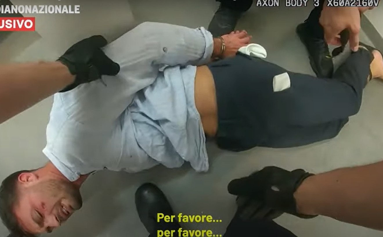 Video: Police Hogtie Italian FIU Student After Arrest in North Miami Beach