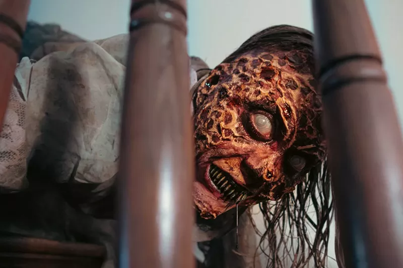 Image: Scare actor at Fright Nights in West Palm Beach