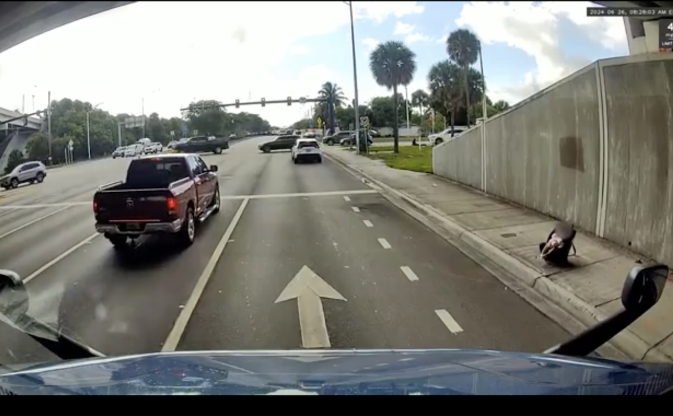 Watch: Florida Man Leaves Toddler on Roadside After Suspected Carjacking
