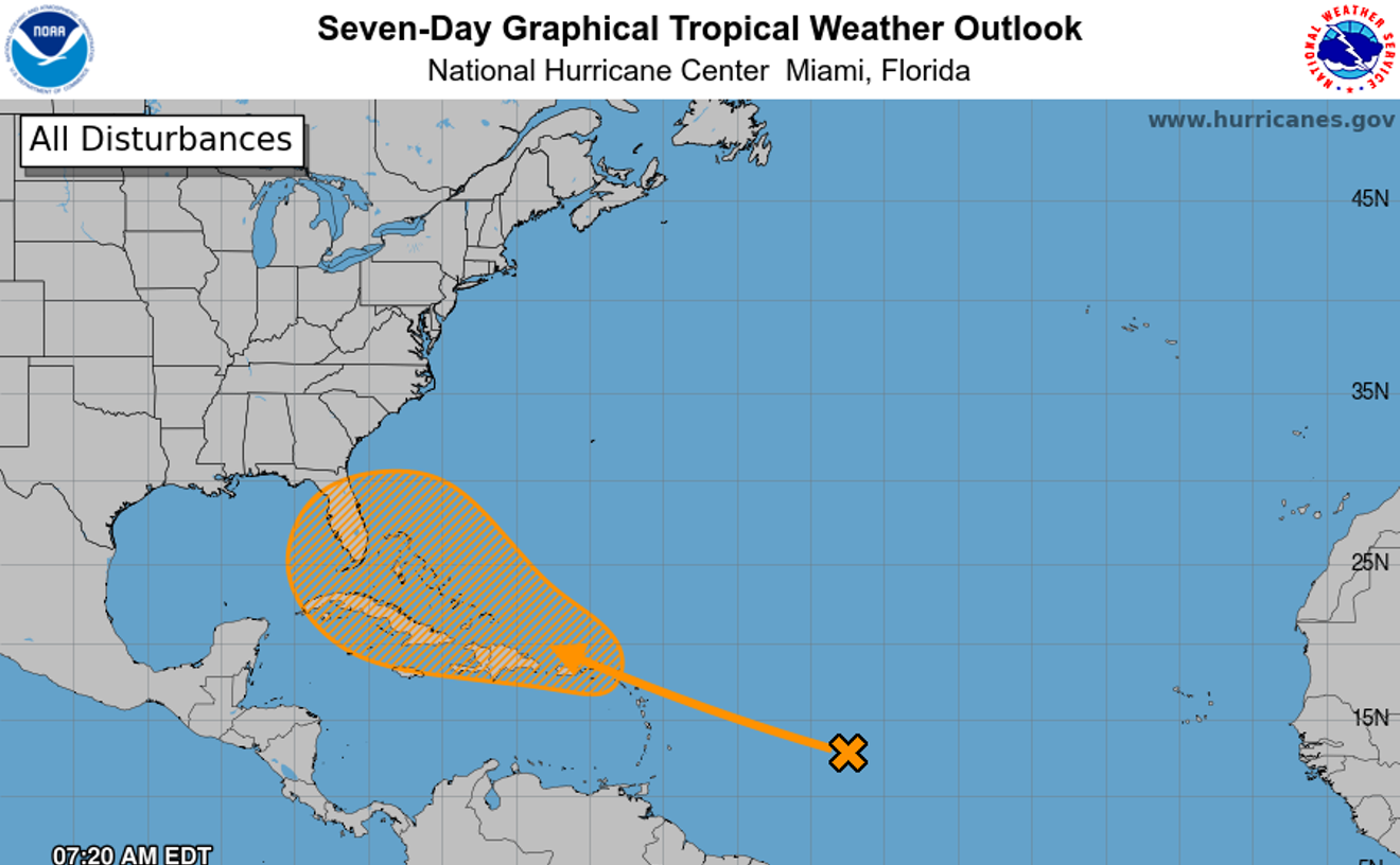 Weather Forecasters Weigh Whether Tropical Wave Will Affect South Florida