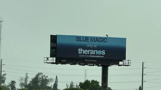 A Blue Magic billboard on Interstate 95.