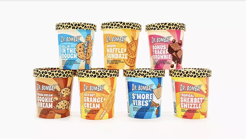 Image: Fans of Snoop Dogg can find his line of Dr. Bombay ice cream in South Florida and Miami stores.