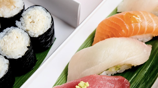 sushi and nigiri