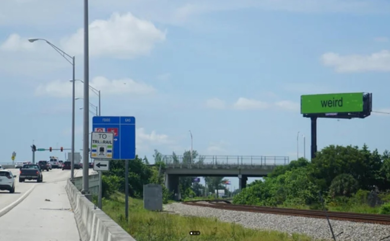 Who's Behind the Weird, Brat-Summer Billboard Near Mar-a-Lago?