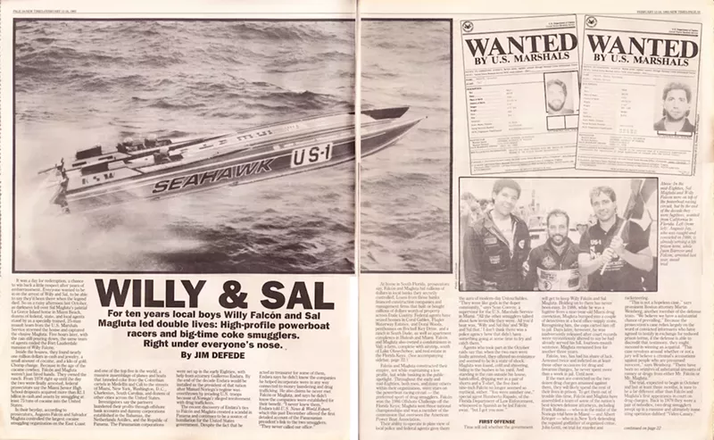 Image: Pages 18-19 of the February 12, 1992, issue of Miami New Times