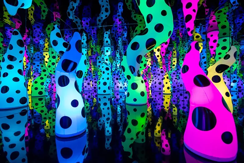 Image: Enter the weird world of Japanese artist Yayoi Kusama at Pérez Art Museum Miami.